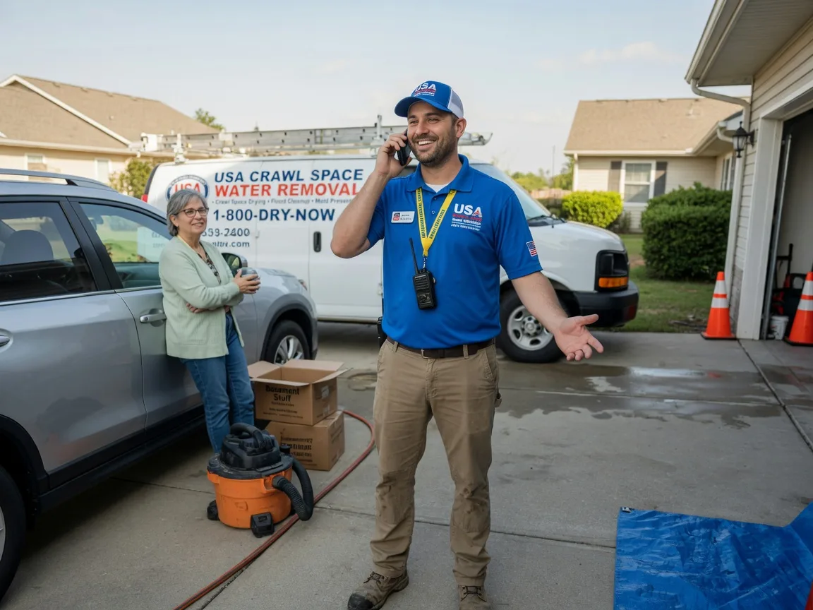 Crawl Space Water Removal Whiteman Air Force Base, MO FAQs